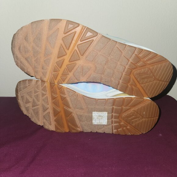 Skechers Street Uno-Hyped Hippie Sneakers With Tie Dye Print Ladies Size 7 - Picture 11 of 11